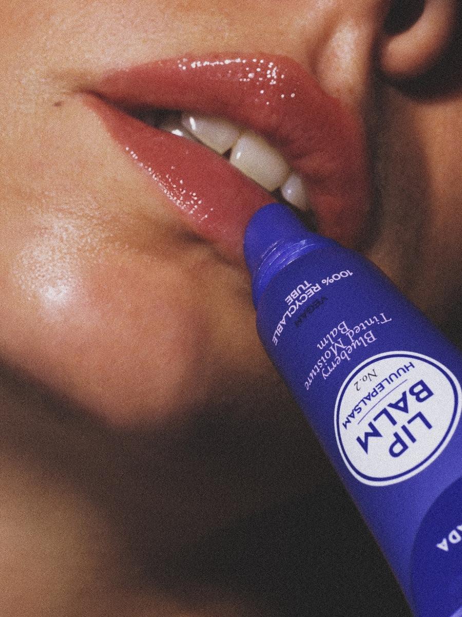 Tonuojantis lūpų balzamas „Blueberry“