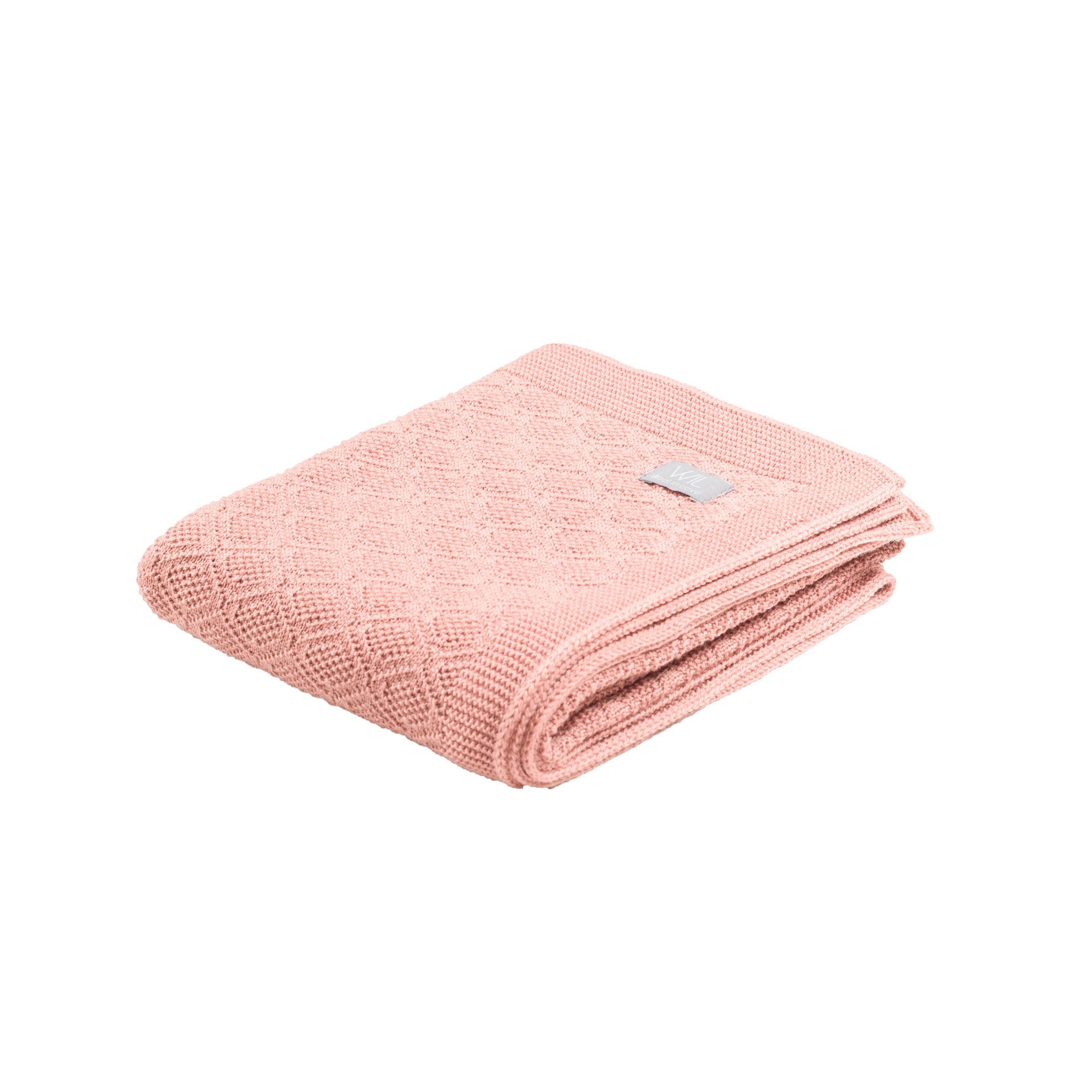 Merino wool baby blanket HAPPINESS